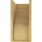 Ekena Millwork 9"W x 9"D x 18"H Wide Garner Rough Cedar Woodgrain TimberThane Corbel, Primed Tan CORUR09X09X18GARRCPR - alternate 2
